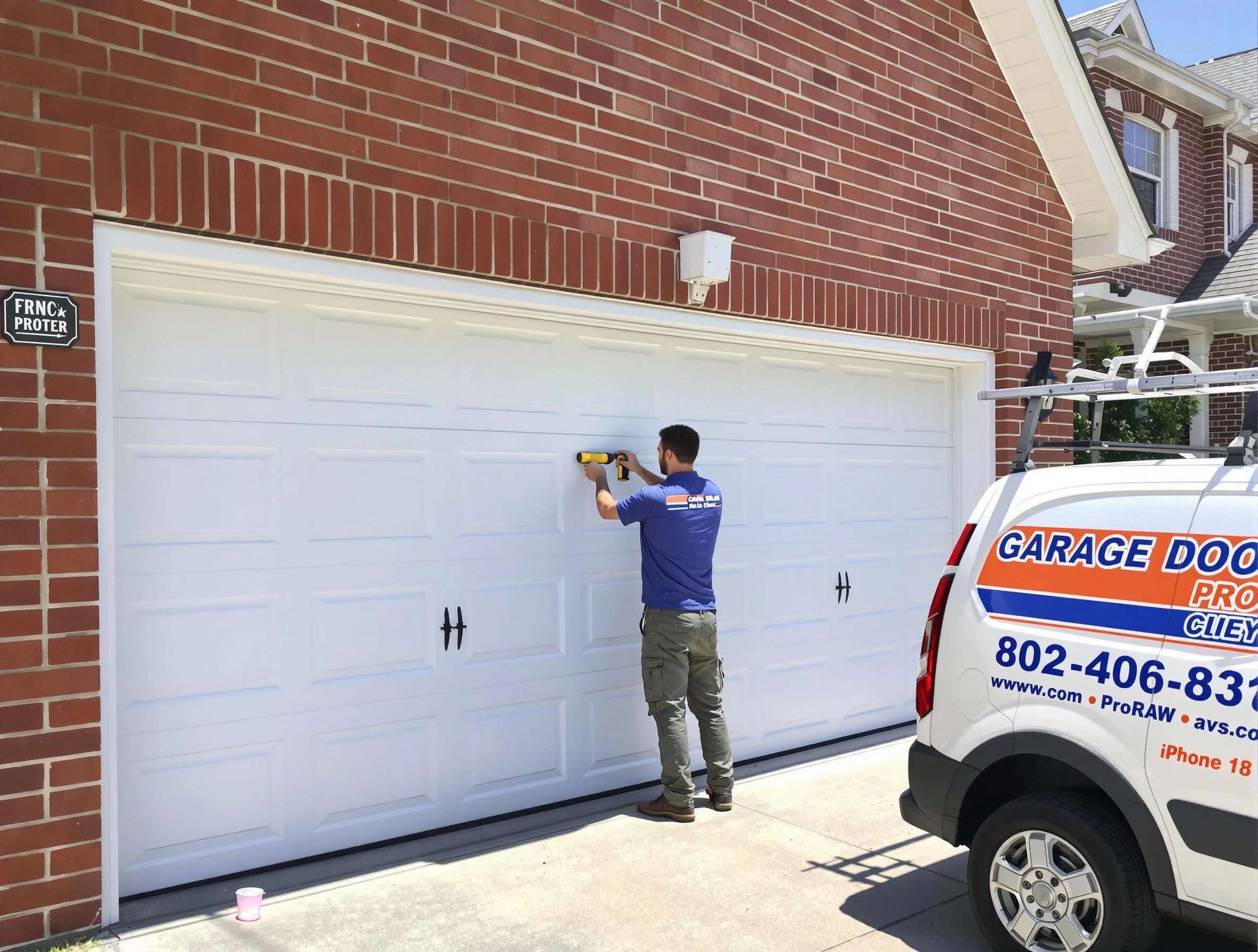 Local garage door repair service by Plum Garage Door Repair in Plum